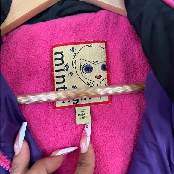 Mint Kids Jacket - Purple and Pink - Picture 8 of 12